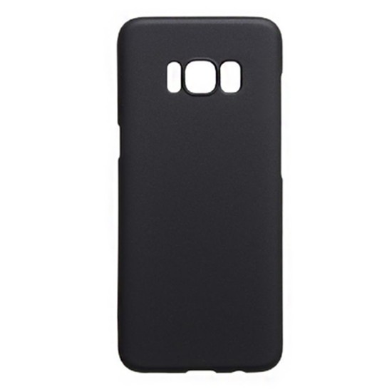 Silicone Case with Camera Shield for Samsung Galaxy S8 Black